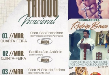 Tríduo Vocacional na Diocese de Borba